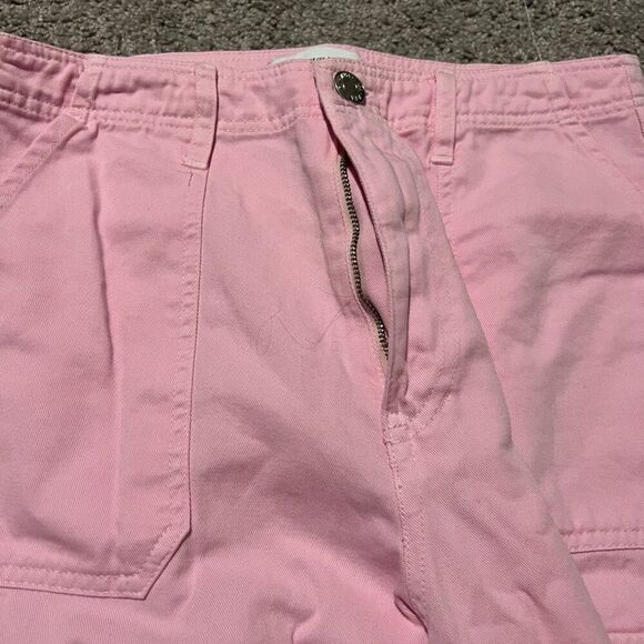 Zara bubblegum pink cargo jeans 6 - Picture 7 of 10